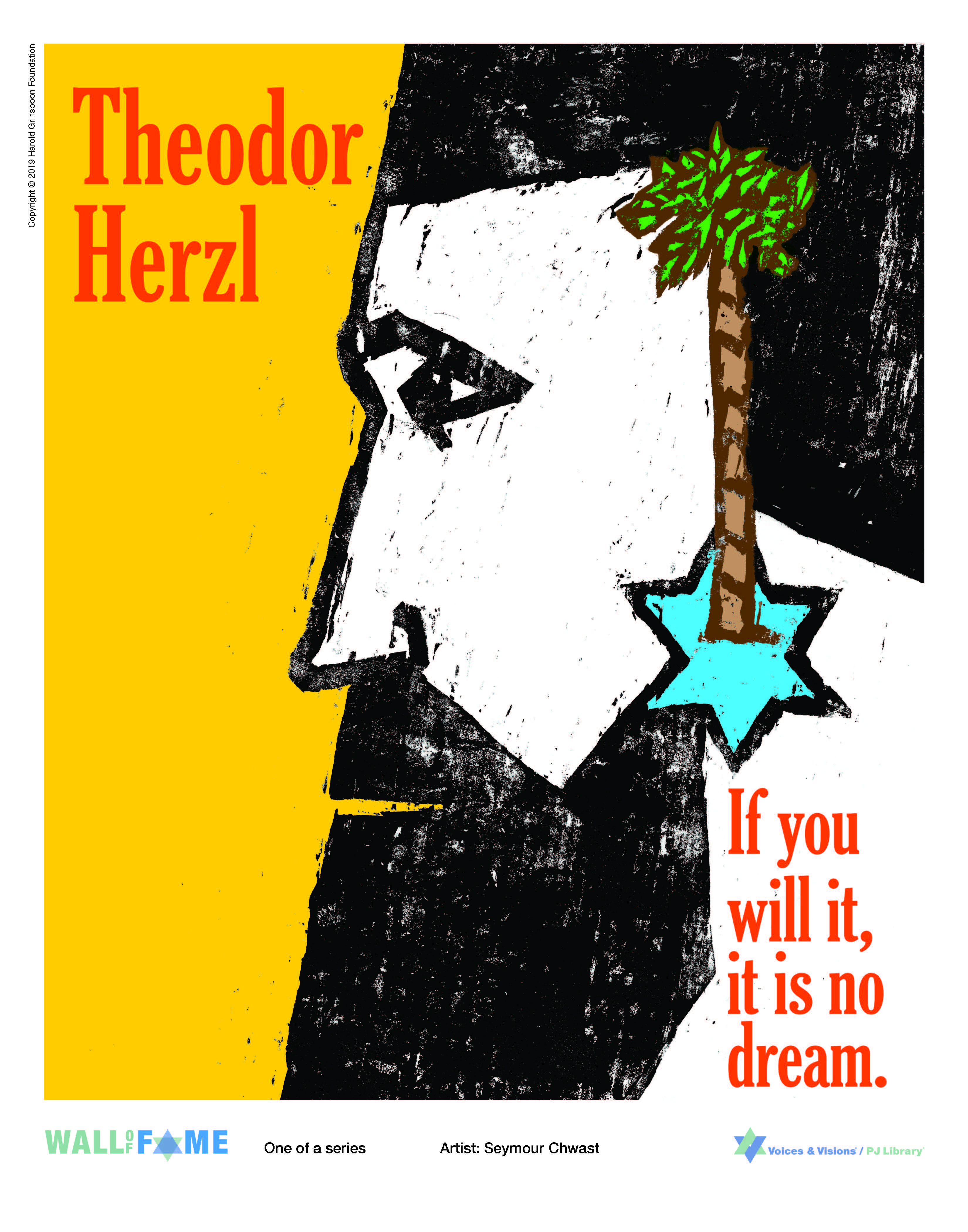 Theodor Herzl poster